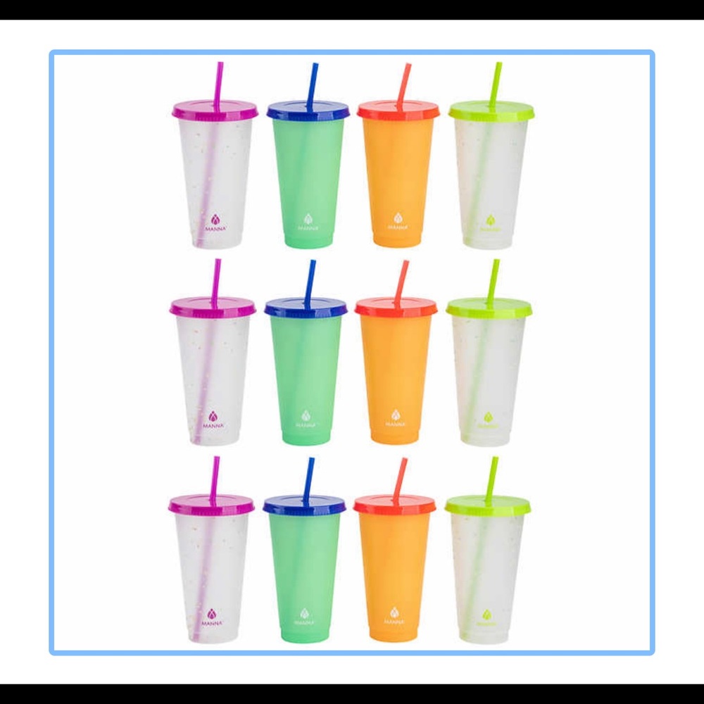 Custom Color Changing Confetti 24oz Cup/ Tumbler - Picture 4 of 12
